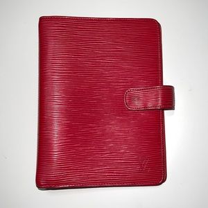 Louis Vuitton Epi Agenda MM